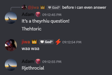 theyrhiu question